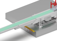 New 3D design of telescopic & retracting loading conveyor