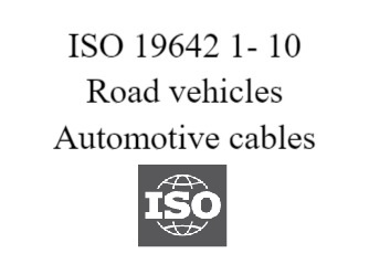 ISO 19642 - Road vehicles. Automotive cables