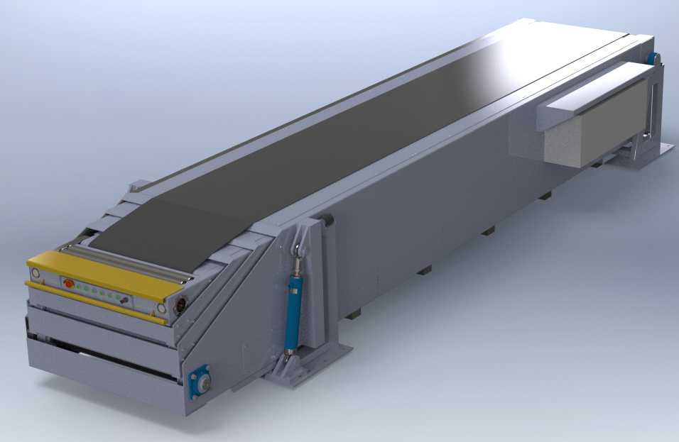 4S BELT CONVEYOR 3D