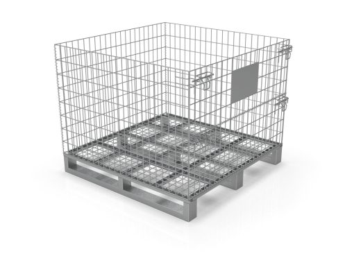 3D design model of storage cage-regular