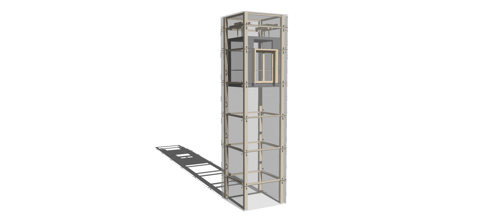 Elevator lift 3D SketchUp design models