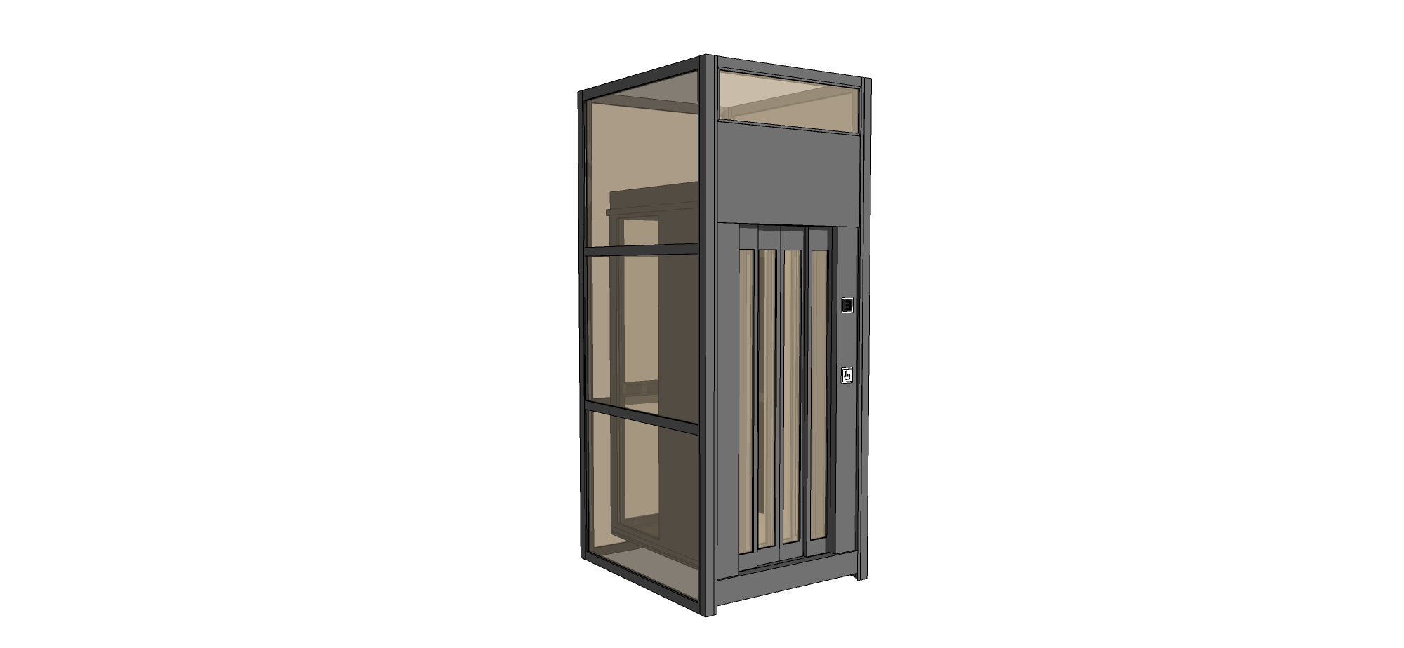 Elevator lift 3D SketchUp design models