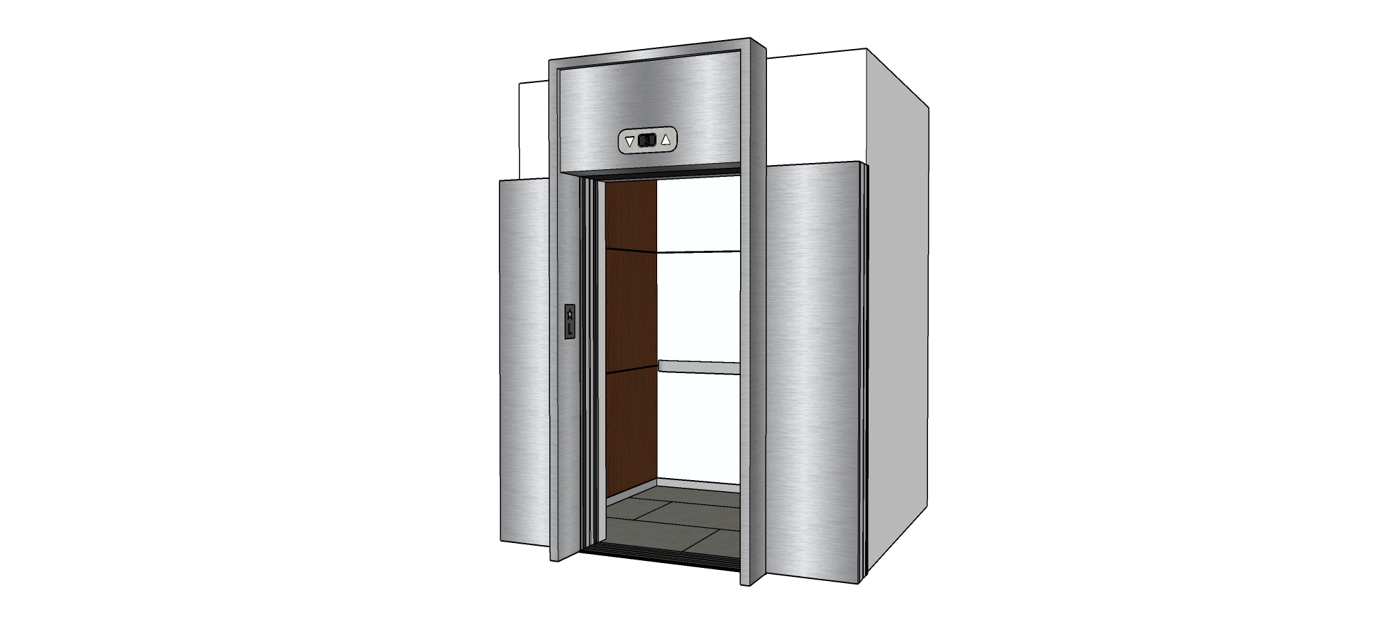 Elevator lift 3D SketchUp design models