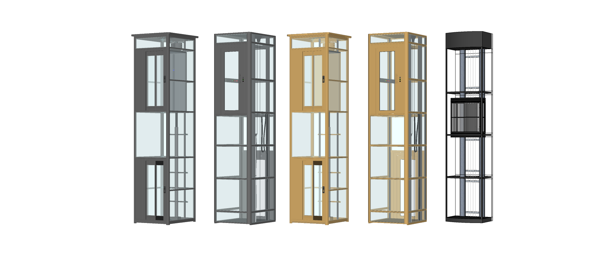 Elevator lift 3D SketchUp design models