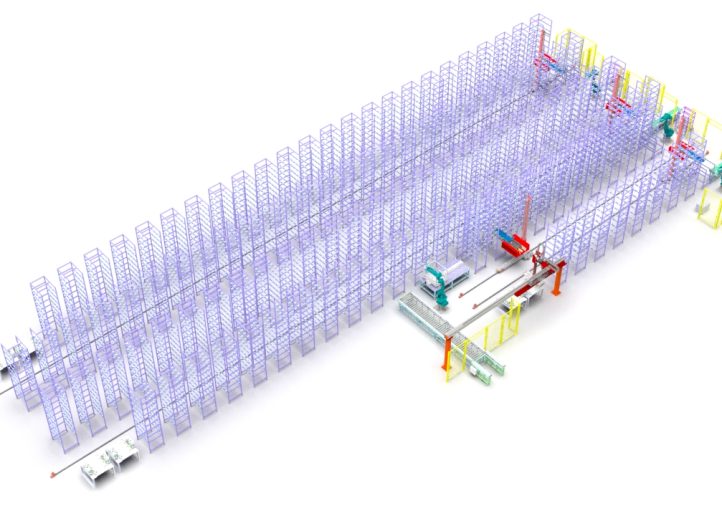 3D Model Designs for Warehouse Automation Systems