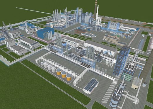 Introducing the Colossal Chemical Plant: A Comprehensive SketchUp 3D Model